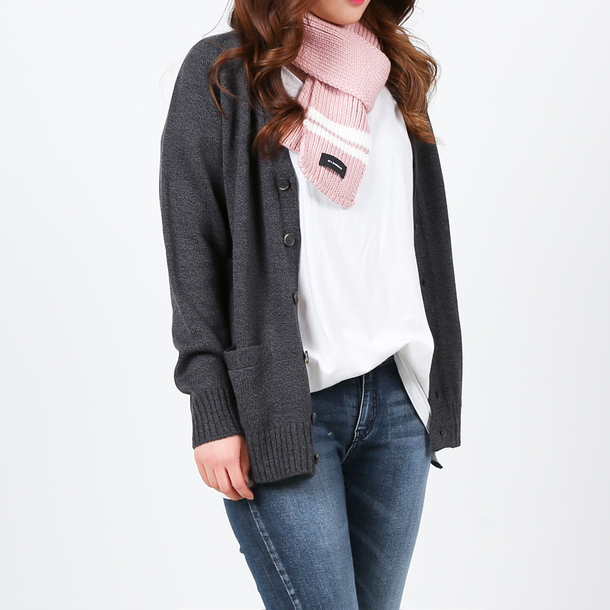 Men's muffler scarves Women's petite knit co