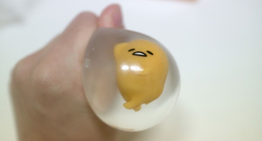 Ogudata figure egg toy character transparent jelly