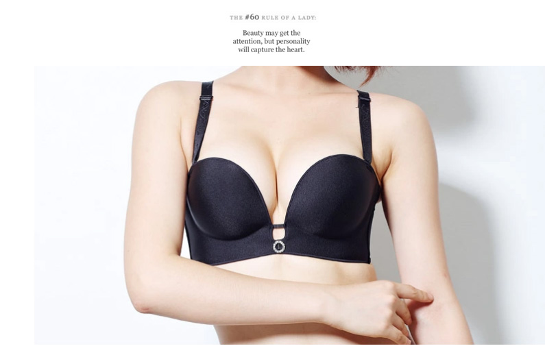 Shoulder strap-less bra volume Bambu, please keep 