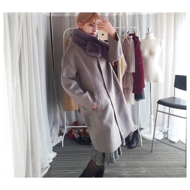 Real eco-like premium Black beige gray color with 