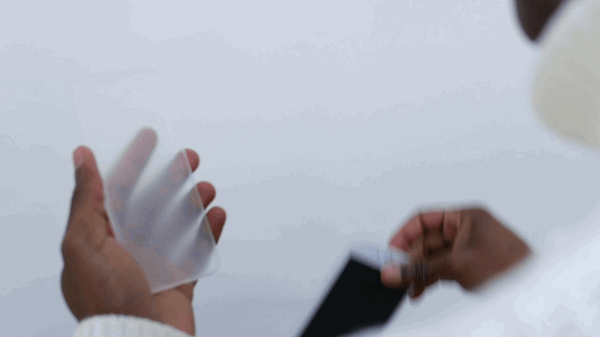 1 + 1 Paper Case iPhone 4 X 0.4mm Slim 7 Jet White