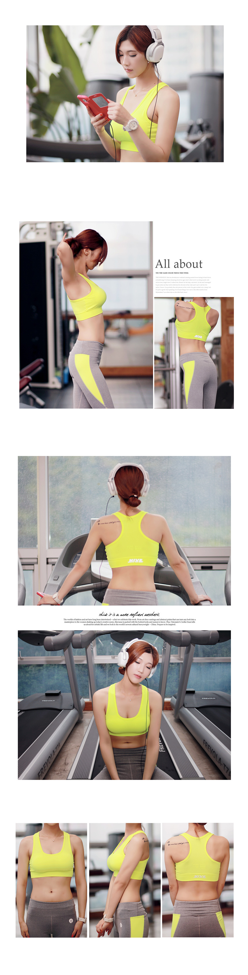 NEW SPORTS BRA Hive Mango Bra Top Sportswear