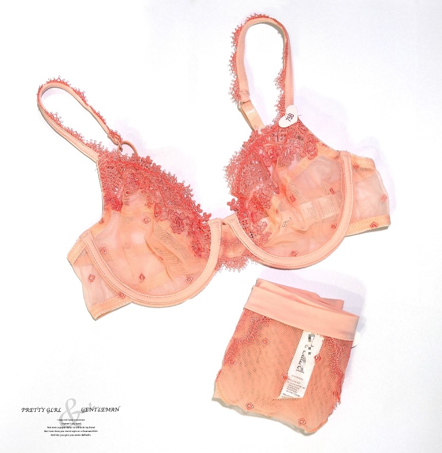 Single-breasted brassiere Shiruret panties set Bra