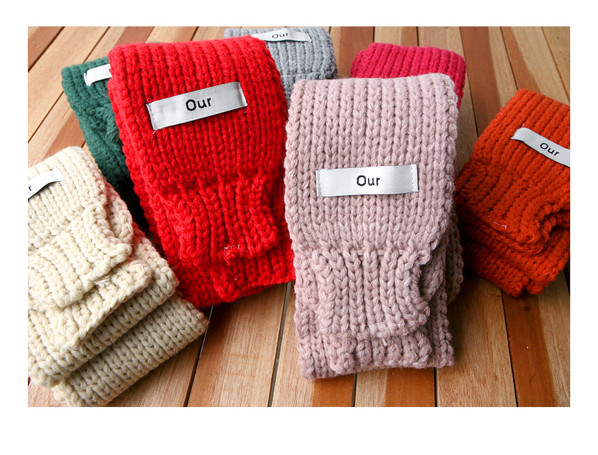 Mini Knit Shawl Petit Scarf Winter Children