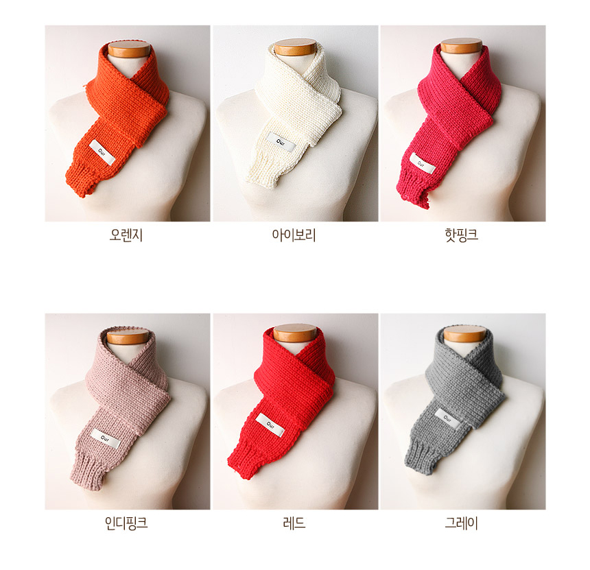 Mini Knit Shawl Petit Scarf Winter Children