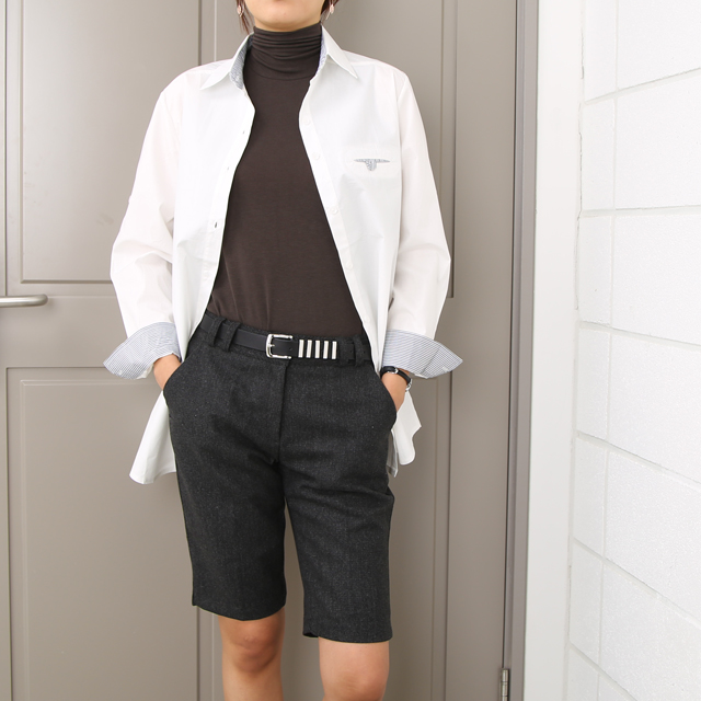 Women Short Pants Slimpit wool suit shorts SML sho