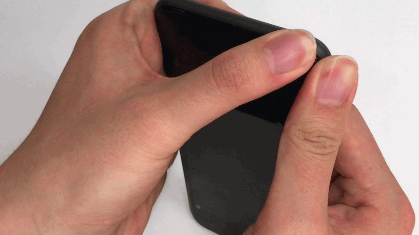 1 + 1 Paper Case iPhone 4 X 0.4mm Slim 7 Jet White