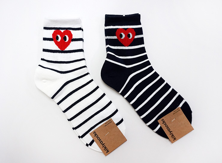 NEW SOCKS COLLECTION Heart socks set