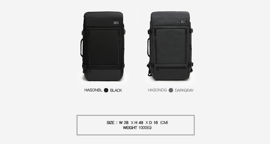 NEW BACKPACK Basic Square Casual Backpack 2COLOR M