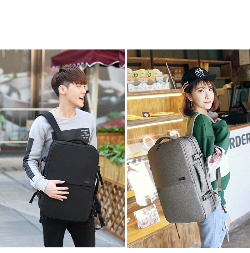 NEW BACKPACK Expandable Travel Backpack Bag Couple