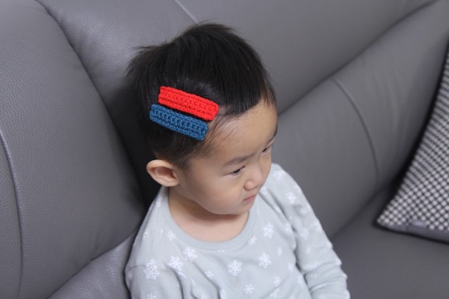 NEW HAIR CLIP HOOP Basic Knit Tuck Pin Pin Tuck Pi