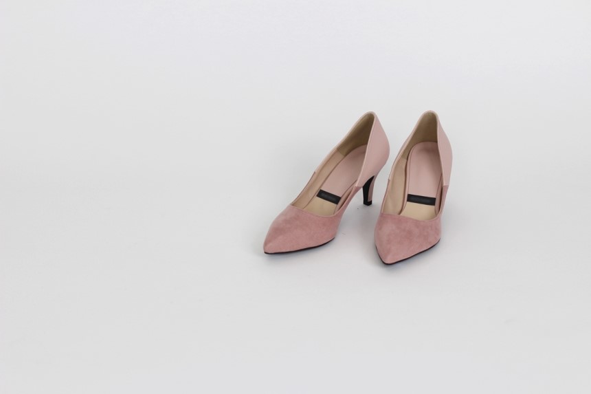 Cowhide Suede Combination 3.5cm, 7cm, 9cm Stiletto