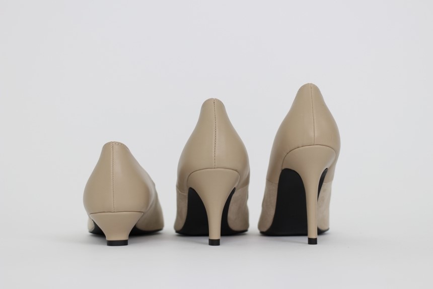 Cowhide Suede Combination 3.5cm, 7cm, 9cm Stiletto