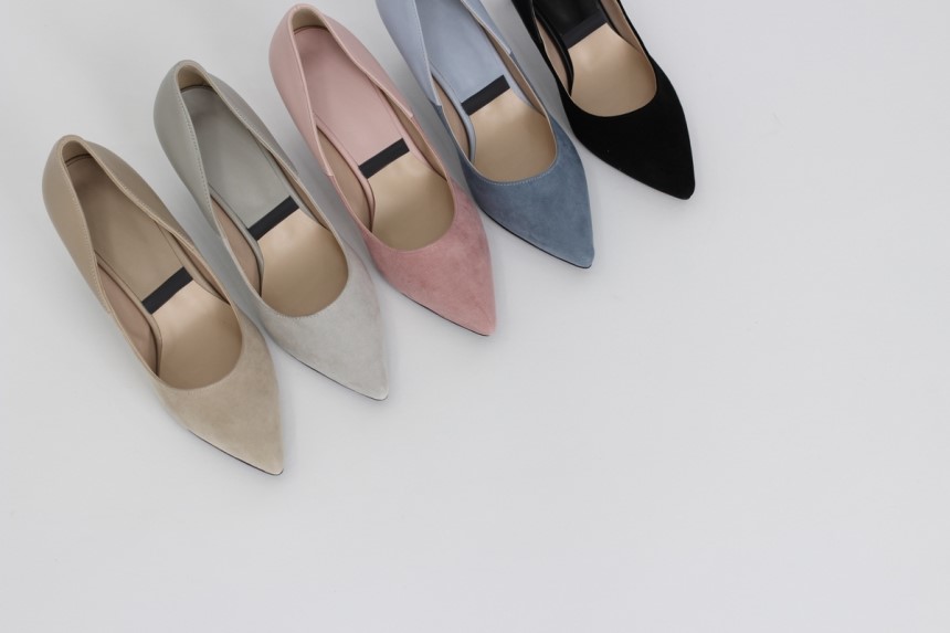 Cowhide Suede Combination 3.5cm, 7cm, 9cm Stiletto