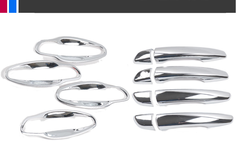 Peugeot door handle chrome cover 4pcs set 308 2008
