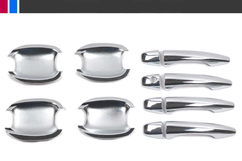 Peugeot door handle chrome cover 4pcs set 308 2008