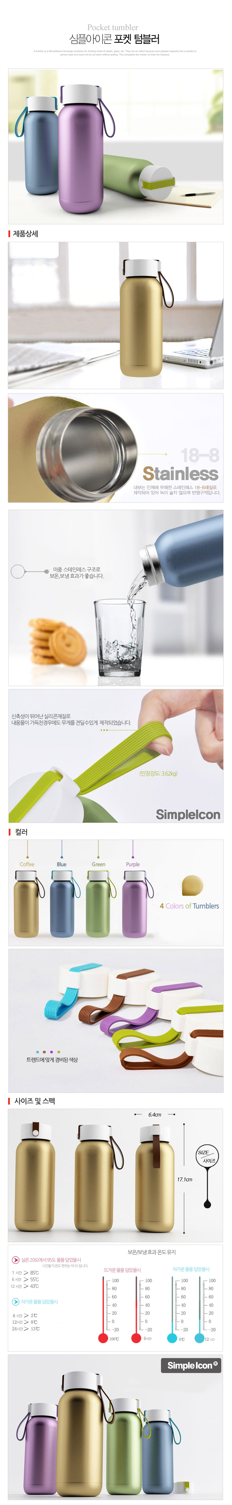 Simple Icon Stainless Cool Insulated Tumbler Unifo