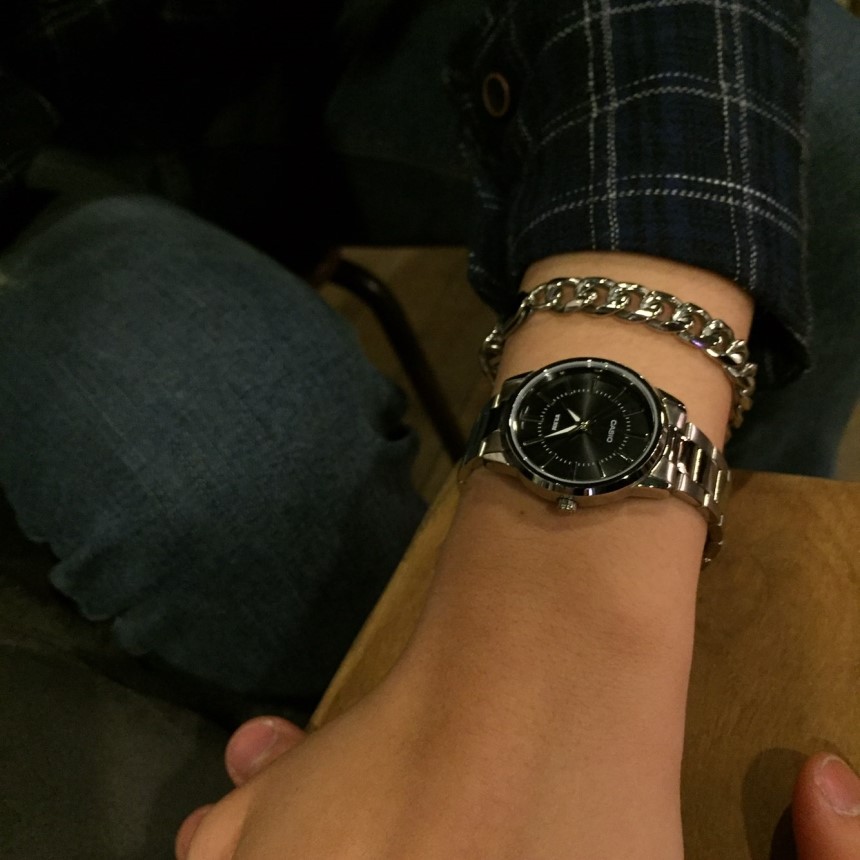 Casio Couple Metal Watch Gift Valentine's Day W