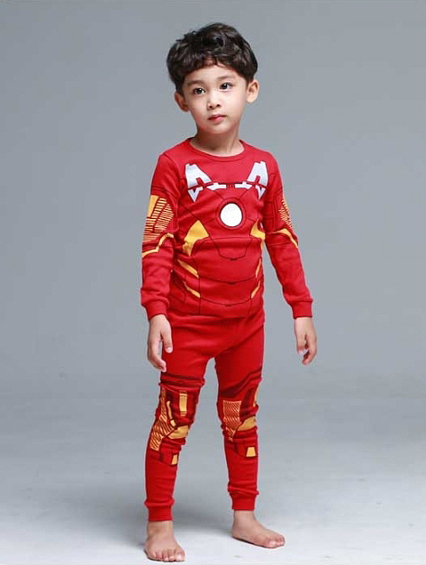 NEW KID PAJAMAS Character Hero Kid's dressing r