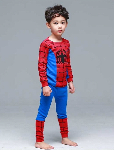 NEW KID PAJAMAS Character Hero Kid's dressing r