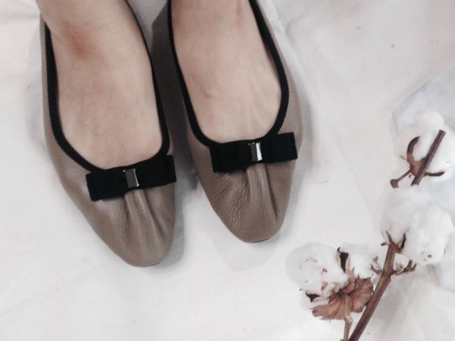 Cowhide flat shoes recommended for pregnant women 