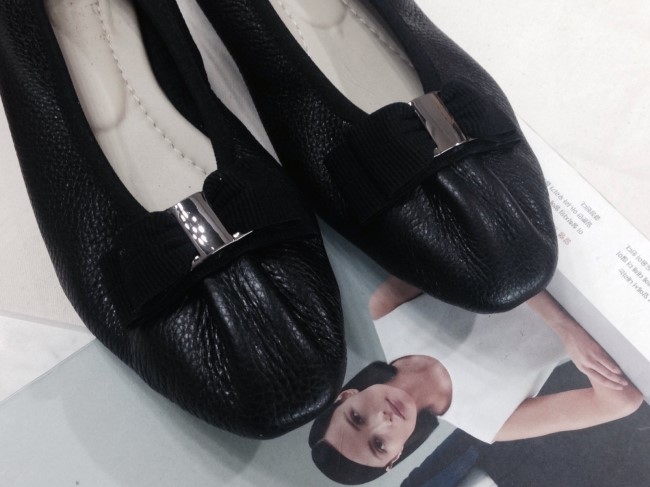 Cowhide flat shoes recommended for pregnant women 