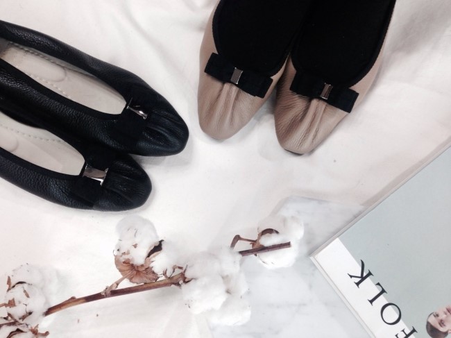 Cowhide flat shoes recommended for pregnant women 