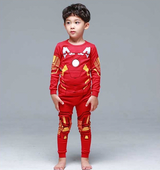 NEW KID PAJAMAS Character Hero Kid's dressing r