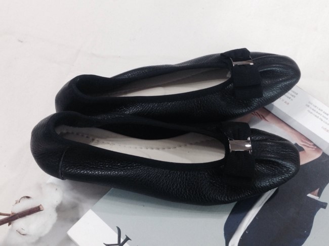 Cowhide flat shoes recommended for pregnant women 