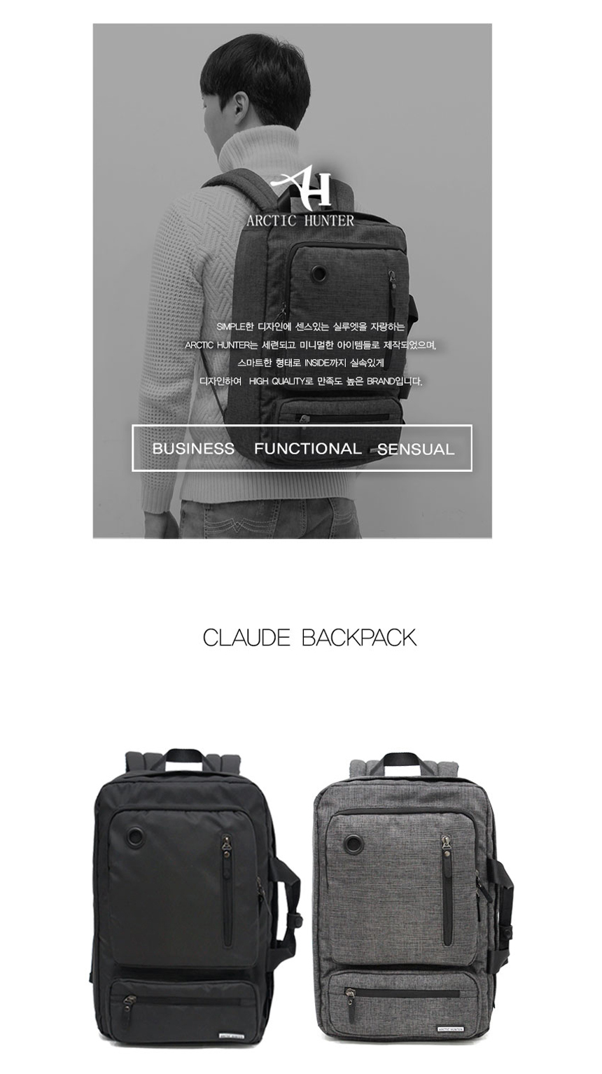 NEW BACKPACK Backpack 2COLOR good men's collect