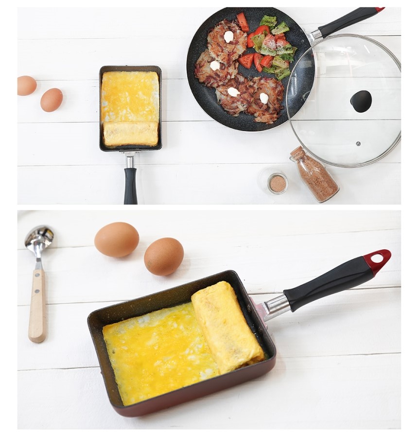 NEW FRYING PAN Top Frying Pans Court Fan Egg Horse