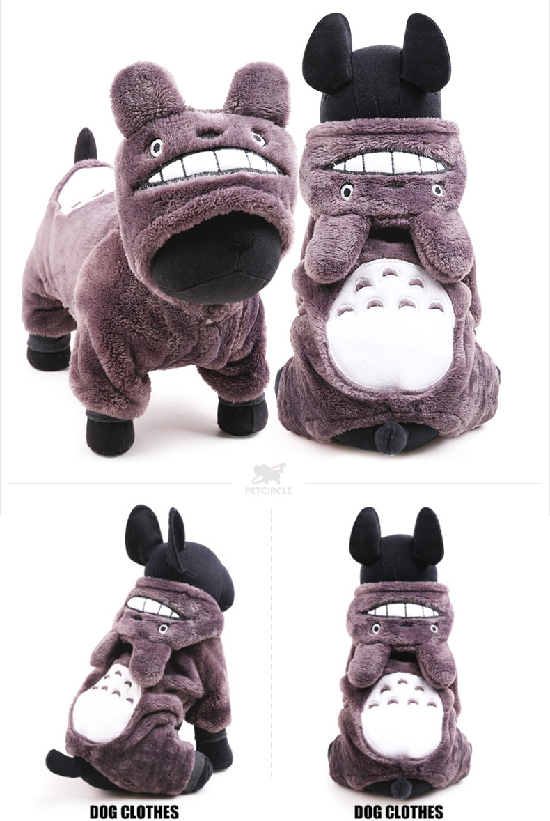 NEW DOG FASHION Doggy Totoro Dog Clothing Unusual 
