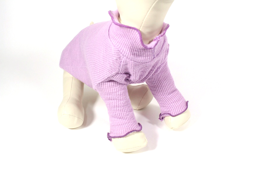 NEW DOG FASHION Puppy Knit Goliath Frilly Polo Dog