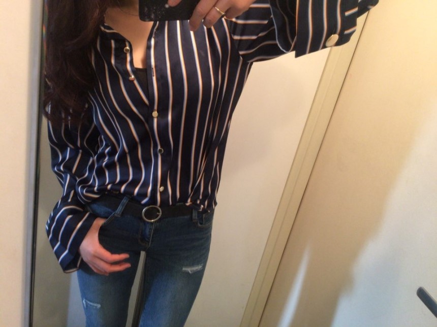 Circle Oring Cow Leather Belt Fashion Real O Ring 