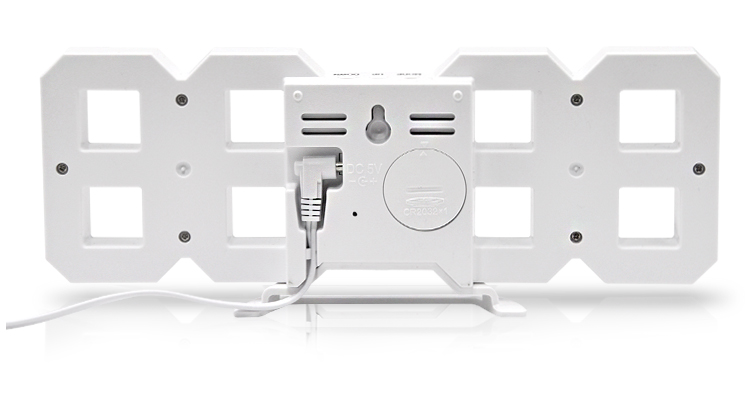 3d clock 3dled wall digital wall silence wall LED 