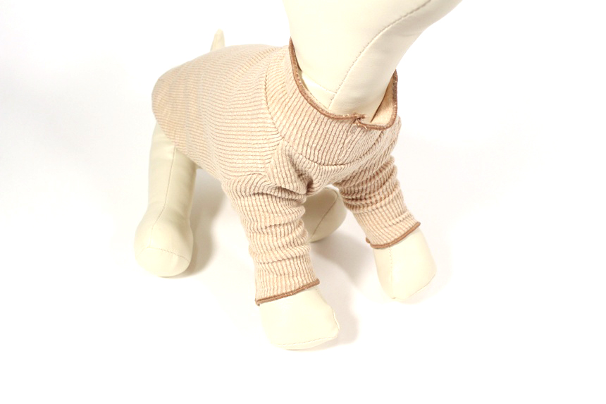 NEW DOG FASHION Puppy Knit Goliath Frilly Polo Dog
