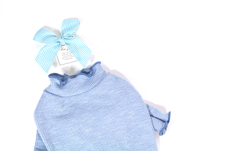 NEW DOG FASHION Puppy Knit Goliath Frilly Polo Dog