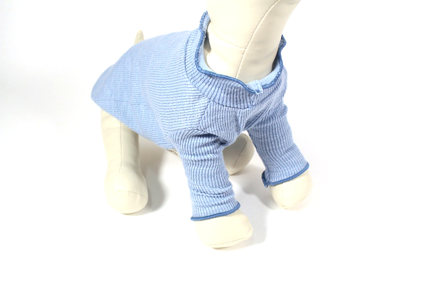 NEW DOG FASHION Puppy Knit Goliath Frilly Polo Dog