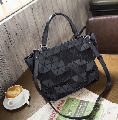 New Women's Bags Cube Tote 7color Matt Prism an