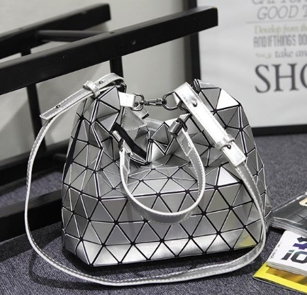 New Women's Bags Cube Tote 7color Matt Prism an