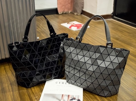 New Women's Bags Cube Tote 7color Matt Prism an