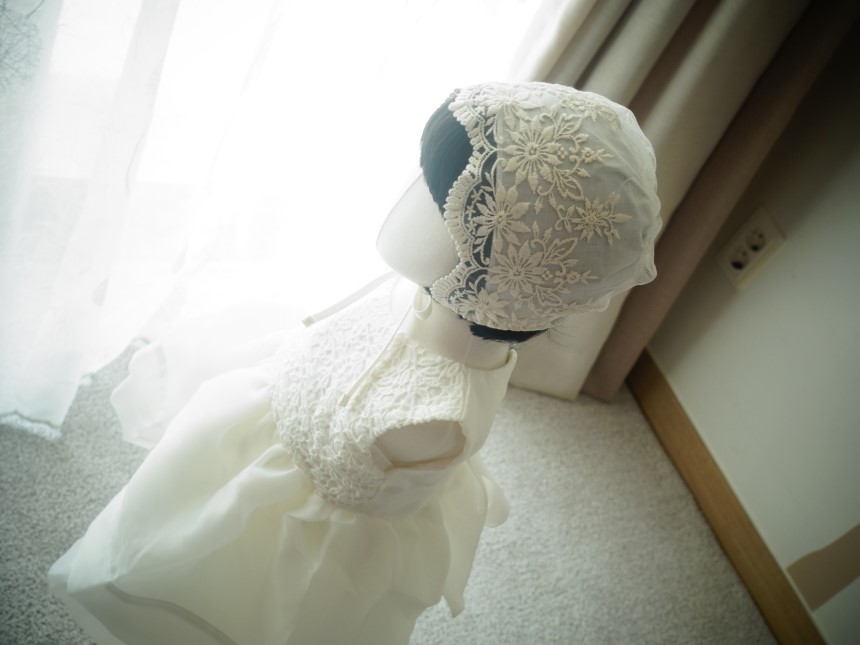 Baby Return Bonnet Lace Bonnet Embroidery Hat Sun 