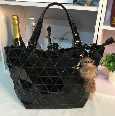 New Women's Bags Cube Tote 7color Matt Prism an