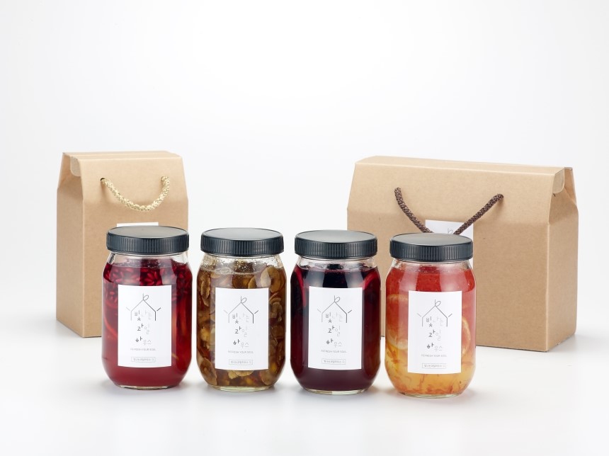 NEW HONEY CITRON TEA Lemon Cream Grapefruit Blue 1