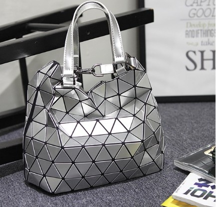 New Women's Bags Cube Tote 7color Matt Prism an