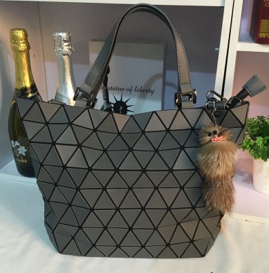 New Women's Bags Cube Tote 7color Matt Prism an