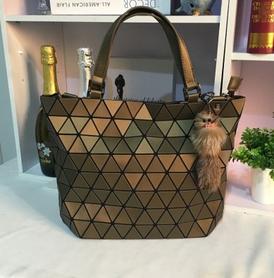 New Women's Bags Cube Tote 7color Matt Prism an