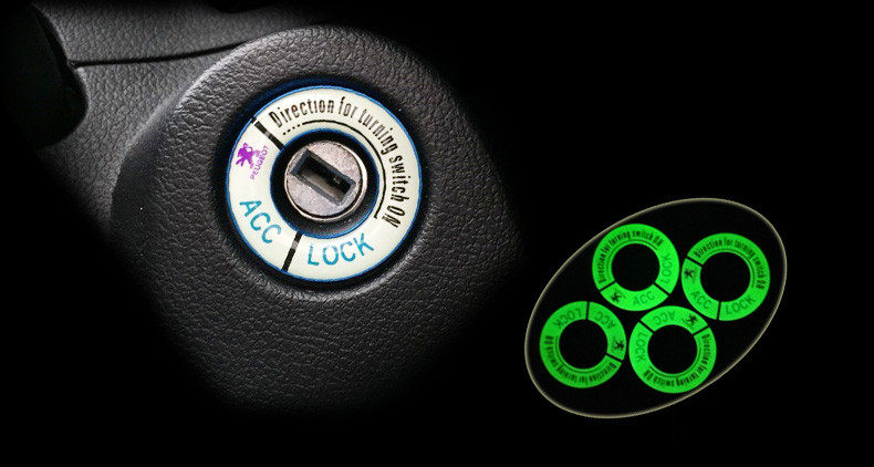 Peugeot luminous key ring cover Peugeot 3008 2008 