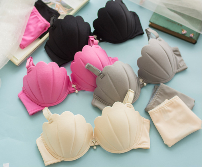 Girls Pretty Wedding Wangfeng Mermaid Bra Panties 