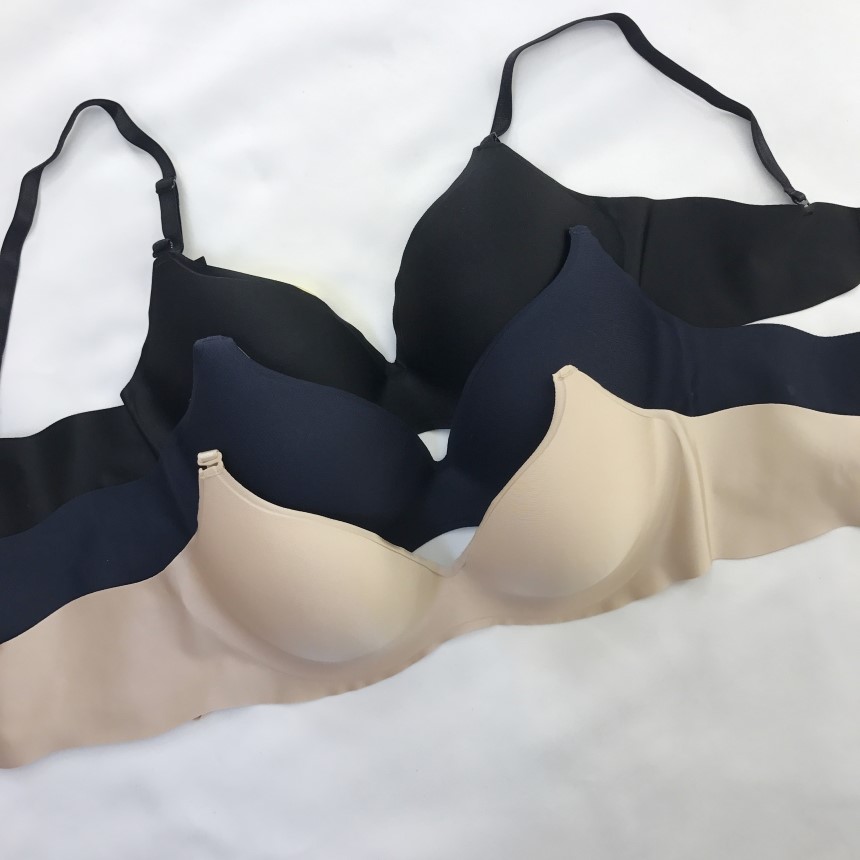 Seamless Noyair Bra Noody Line Soft Cup Wedding Se